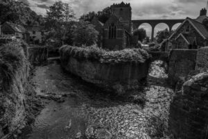 viaduct over the city